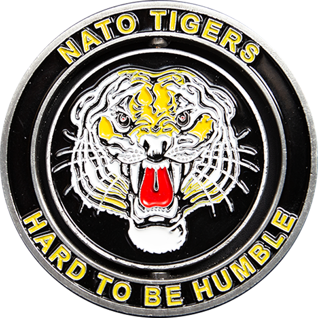 NATO Tigers coin - front