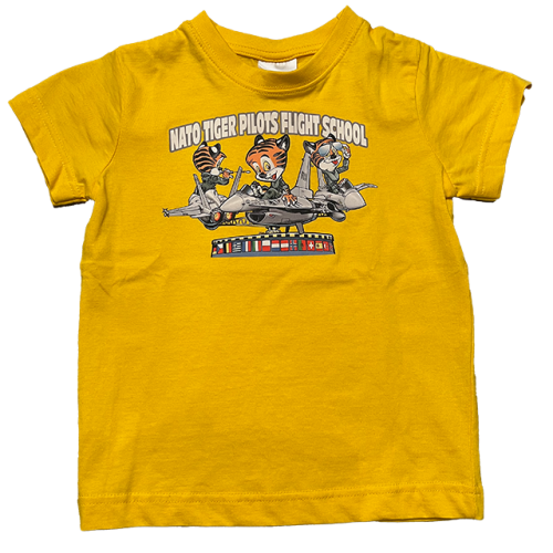 T-shirt yellow complete