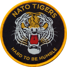 NATO Tigers - Hard To Be Humble Patch
